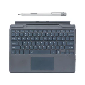 For Microsoft Surface Pro 10/9/8/X Go 4/3/2 Wireless Keyboard With Stylus Pen US - Picture 1 of 26