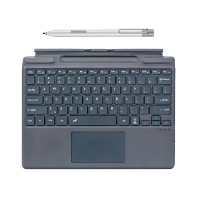 Teclado inalámbrico con lápiz óptico para Microsoft Surface Pro 10/9/8/X Go 4/3/2 EE. UU. Foto 1 de 4