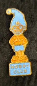 Vintage Original "NODDY CLUB" KELLOGGS 1962 NSR CO LTD ENAMEL LAPEL BADGE PIN - Picture 1 of 5