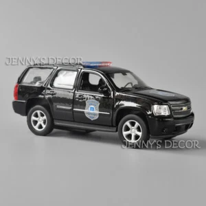 Welly 1:36 Scale Diecast Metal Car Model Toy Tahoe Police Vehicle Replica - Picture 1 of 8