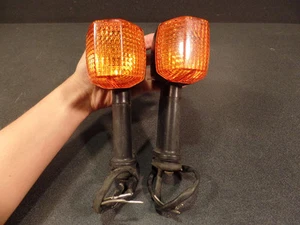 1986 86 KAWASAKI ZG100 ZG 100 CONCOURS REAR TURN SIGNALS [#117]  - Picture 1 of 11