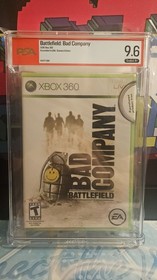 Battlefield Bad Company Xbox 360 PSA/WATA 9.6 A+. EA Store Sticker Not Vga Cgc