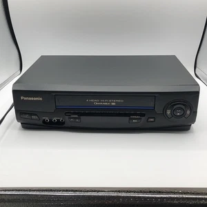 Panasonic PV-V4521-K Línea Azul 4 Cabezales Hi-Fi VHS VCR Estéreo Sin Control Remoto SOLO PIEZAS - Imagen 1 de 7