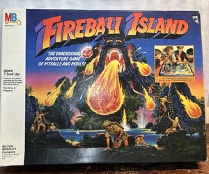 Fireball Island 1986 Milton Bradley 100% Complete Milton Bradley Original W/Box! - Picture 1 of 24