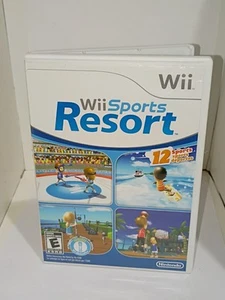 Wii Sports Resort Nintendo Wii, 2009 Original Case Manual & Game Included Tested - Picture 1 of 4