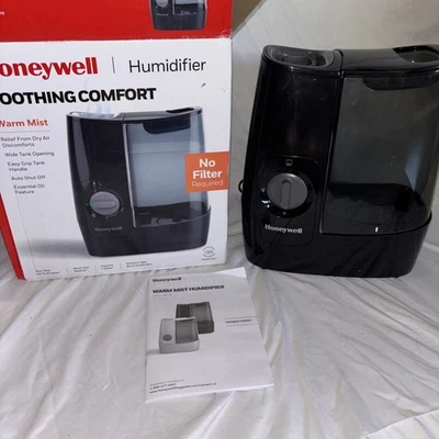 Honeywell HWM845B Black Warm Mist Humidifier - Image 1 of 4