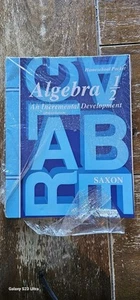 Saxon Algebra 1/2 Test/Problem Set Answer Key 3rd Edition - Picture 1 of 1