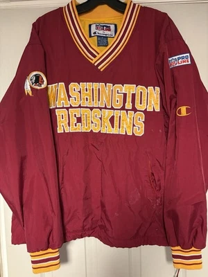 Cortavientos NFL Pro Line Champion Washington Redskins De Colección Años 90 Talla Mediana *LEER* Foto 1 de 4