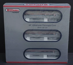 Williams Amtrak Amfleet Phase III 43501, 3 Car Set NIB in shrink SEALED - Picture 1 of 4