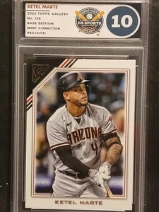 2022 Topps Gallery - Ketel Marte #158 GRADE 10 - Picture 1 of 2