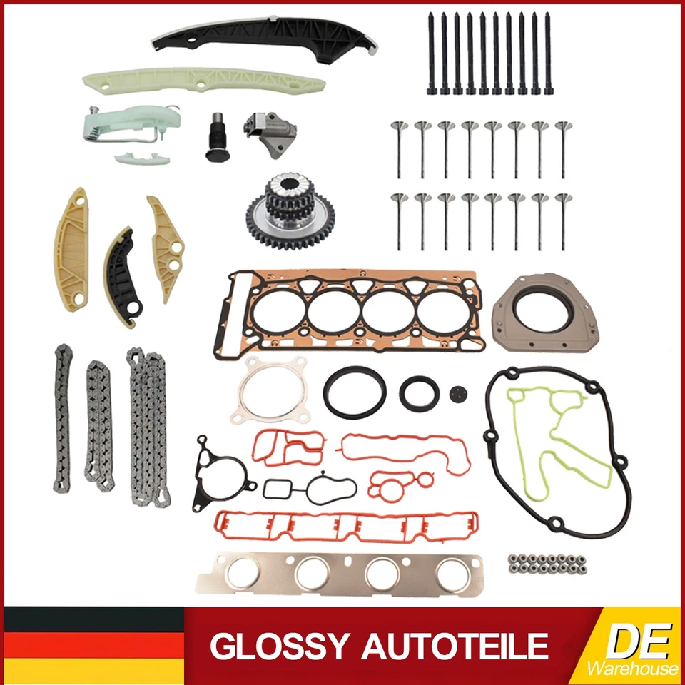 Juego de reparación de cadena de distribución CDA BZB CCZ para VW Audi Skoda Seat 1,8 2,0 TFSI - Imagen 1 de 4