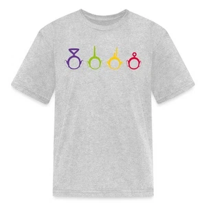 Teletubbies Tinky Winky, Dipsy, Laa-Laa And Po Kid's T-Shirt - Picture 1 of 22