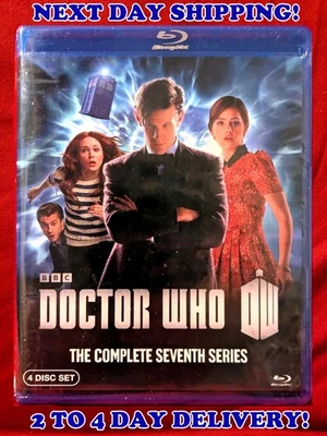 DOCTOR WHO THE COMPLETE SEVENTH SERIES Season BLU-RAY (4 Discs) U.S. Version NEW - Image 1 of 4