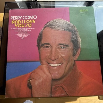 PERRY COMO And I Love You So Vinyl Record Album LP RCA Victor 1973 Pop & Jazz - Image 1 of 4