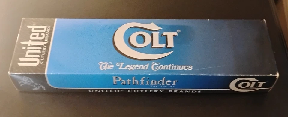 Colt Pathfinder тактический нож (1997) - включает ножны, ремень и компас - Изображение 1 из 4