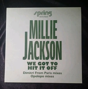 MILLIE JACKSON we got to hit it off DIMITRI FROM PARIS REMIX 12" VINYL acid jazz - Picture 1 of 2