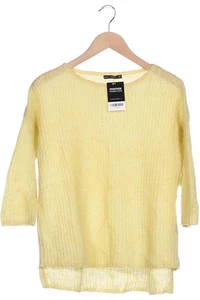 ZARA Pullover Damen Strickpullover Strick Oberteil Gr. S Gelb #t0ykg05 - Bild 1 von 5