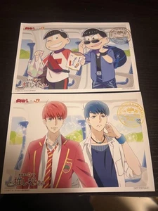 Osomatsu-san Osaka Edition Bromide Set - 2 Unused Photo Cards, Anime Collectibl - Picture 1 of 1