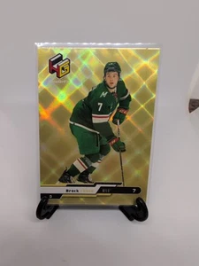 2023-24 Upper Deck Extended Series - Hologrfx Rookies Brock Faber #HG-8 Gold - Picture 1 of 10