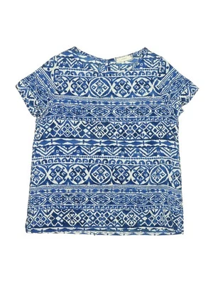 Blusa Soprano Niñas Azul Manga Corta 7 Foto 1 de 2