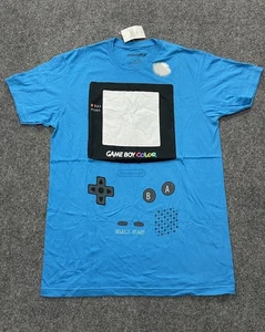 2015 Nintendo Gameboy Color Camiseta Adulto Grande Azul Retro Años 90 Y2K Gráfico Camiseta - Imagen 1 de 9