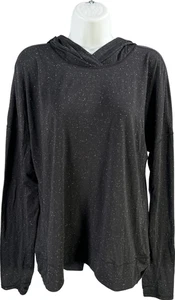 Lululemon Damen schwarz Squad Goals lockere Passform leichter Hoodie - 12 - Bild 1 von 3