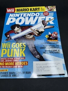 Nintendo Power 223 No More Heroes W/ Soul Calibur Legends Poster Holiday 2007 - Picture 1 of 4