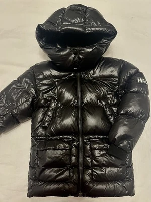 Mackage 闪亮黑色绗缝夹克 4T — 第 1/4 张图片