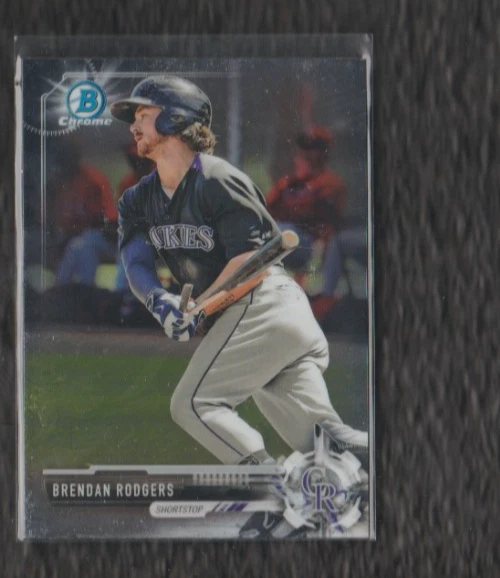 2017 Bowman Draft Chrome Brendan Rodgers - Image 1 of 1