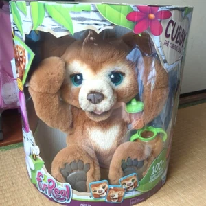 Furreal Cubby The Curious Electric Stuffed Teddy Bear E4591 2019 New - Picture 1 of 16
