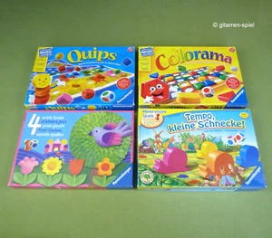 Lernspiele - Quips Tempo kleine Schnecke Colorama 4 erste Spiele ab 3 Jahren Top - Bild 1 von 6