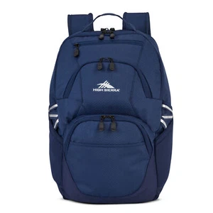 High Sierra Backpack, Bookbag Fits most 17” Laptops, 30L Capacity,Navy(Open Box) - Picture 1 of 10