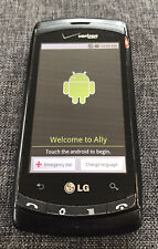 LG VS740 Ally 3G Verizon Bluetooth Android Touchscreen Slider Black Cell Phone