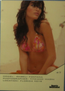2003 SPORTS ILLUSTRATED SWIMSUIT - VERY SEXY Trading Card #47 -- ISABELI FONTANA