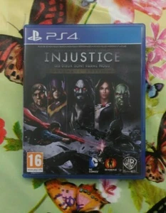 VIDEOGIOCO INJUSTICE GODS AMOUNG US ULTIMATE EDITION PLAYSTATION 4 PS4 NUOVO! - Foto 1 di 2