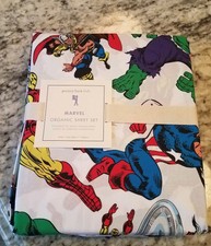 Pottery Barn Superheroes Kids Bedding Sheets For Sale Ebay