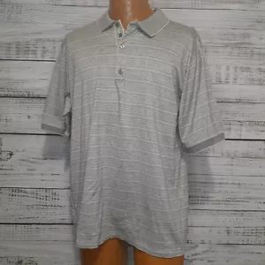 Bobby Jones Shirt Herren L Polo grau meliert Golf Activewear Athleisure Preppy - Bild 1 von 11