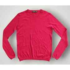 Zara Knit Womens Wool Blend Crew Neck Sweater Red Size S