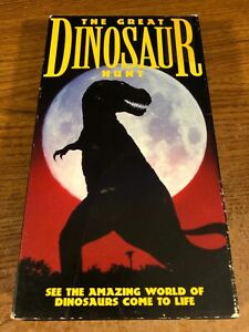 The Great Dinosaur Hunt VHS Used Movie VCR Video Tape 