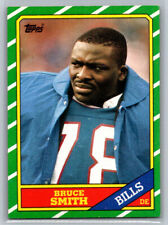 Bruce Smith 1986 Topps Card #389 Rookie RC Buffalo Bills TC3571
