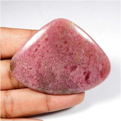 Cabujón suelto corazón piedras preciosas rodonita rosa natural 136 quilates #9016 Foto 1 de 4
