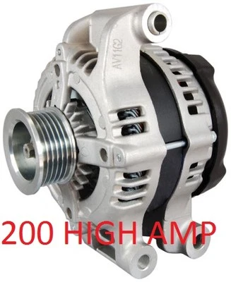 ALTERNADOR HD de alto rendimiento Dodge Charger Chrysler 300 V6 2,7 L 2700cc 167cid 2008 Foto 1 de 2