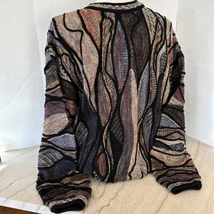 Suéter 3D Vintage Tundra Canadá Biggie Cosby Coogi Estilo Para Hombres XL Algodón - Imagen 1 de 7
