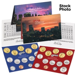 2010 P&D U.S. Mint 28 Coin Set - Uncirculated and ***UNOPENED*** - Picture 1 of 4