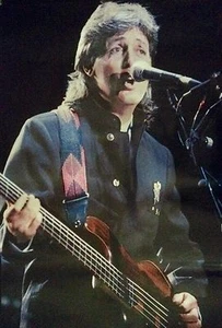PAUL MCCARTNEY Scorpio Poster The Beatles - Picture 1 of 1