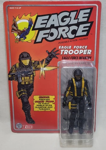 EAGLE FORCE TROOPER INFANTRY ZICA TOYS FRESH MONKEY GI JOE MARAUDER TASK 1:18 Cover