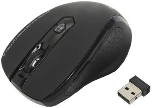 VicTsing 2.4GHz Wireless Cordless Optical Gaming Mouse Mice USB For PC Laptop UK - Picture 1 of 7