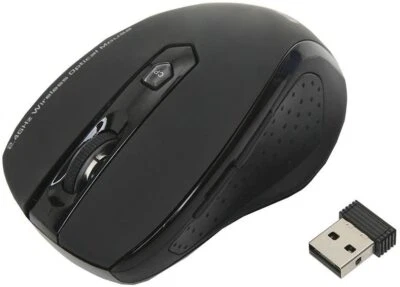 VicTsing 2.4GHz Wireless Cordless Optical Gaming Mouse Mice USB For PC Laptop UK - Image 1 of 4