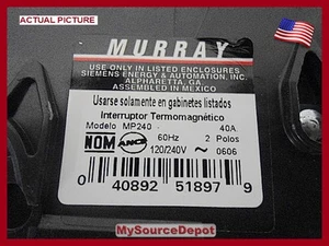 Murray, MP240 S-A, BREAKER, 40A ,2P, 120/240V - Picture 1 of 5