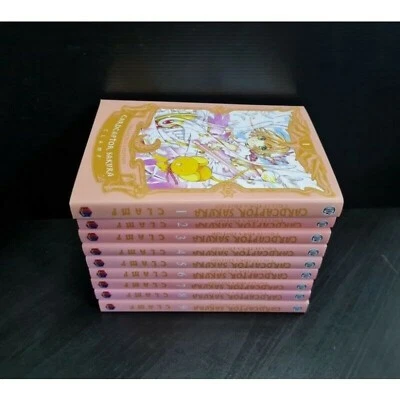 Cardcaptor Sakura Collection Edition Manga By CLAMP Vol.1-9 English Language DHL - Image 1 of 4